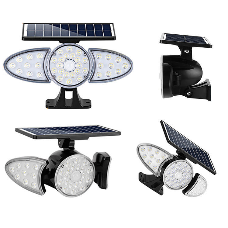 IP65 Sensore di movimento a energia solare Luci solari di emergenza esterno