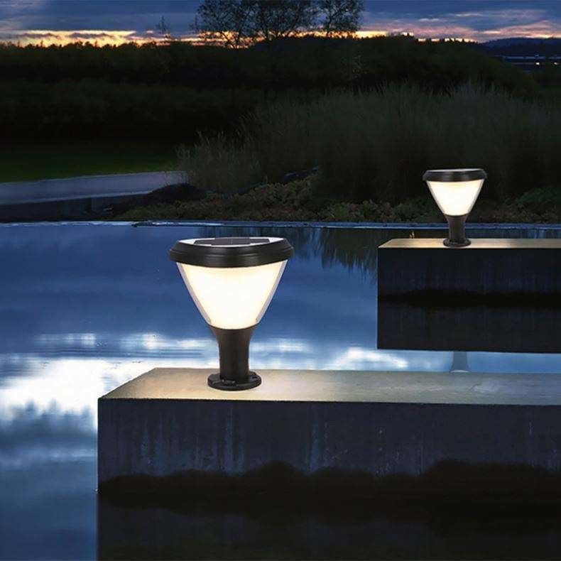 Lampada a colonna per giardino per decorazioni di patio versatile