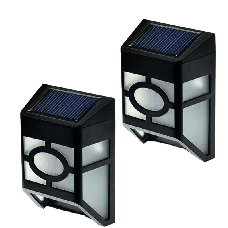 Home Lampada di recinzione giardino Decorazione classica Verde Inova Solare LED Lampada da parete con batteria