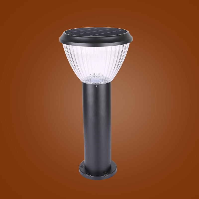Luci solari per giardini Porta a pilastro Luce a LED per giardino Paesaggio Decorazione del cortile