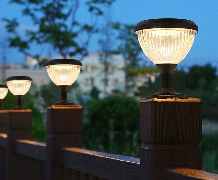 Lampade per giardini in alluminio per giardini in alluminio