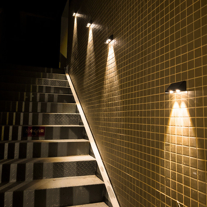 28±5LM Lampada a flusso luminoso Led giardino luce solare per pareti per la decorazione del cortile