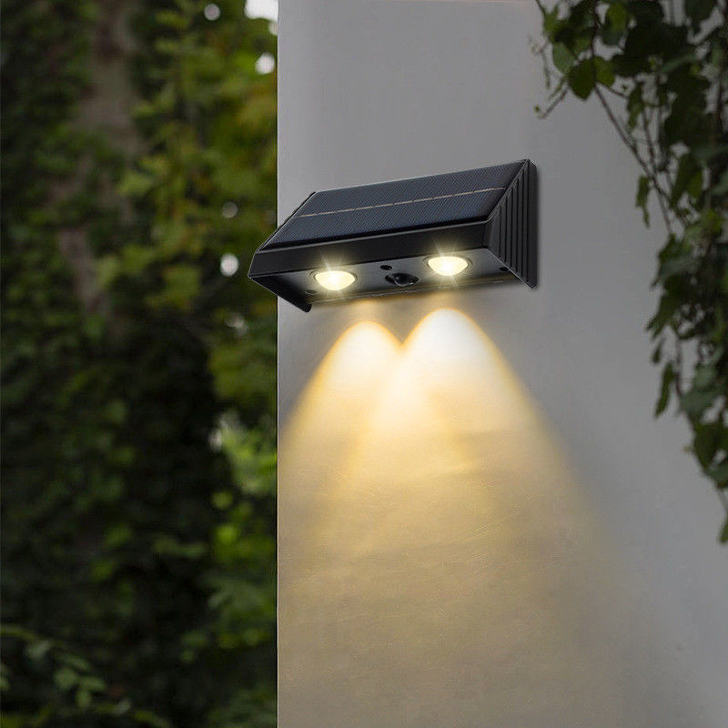 28±5LM Lampada a flusso luminoso Led giardino luce solare per pareti per la decorazione del cortile