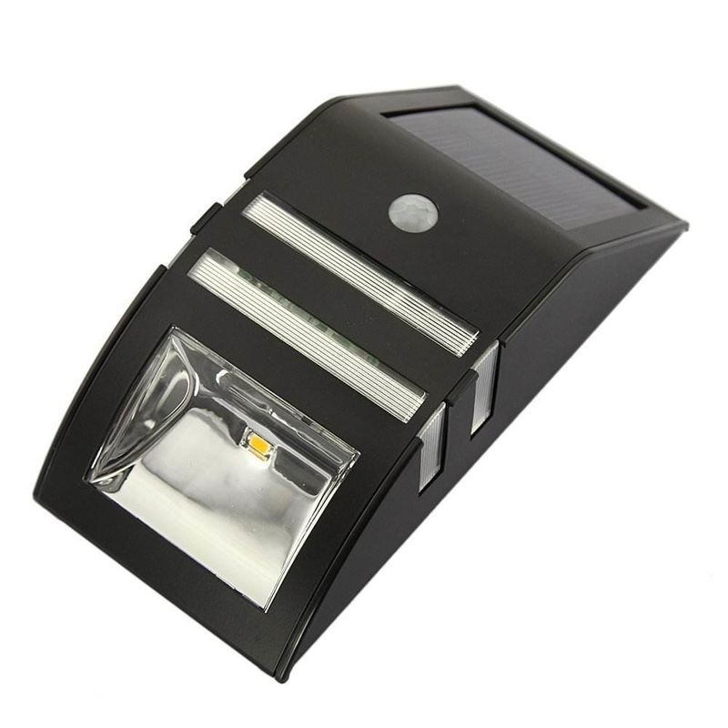 Luce di recinzione solare Modello più recente Modello moderno di illuminazioni esterne LED Sensore solare