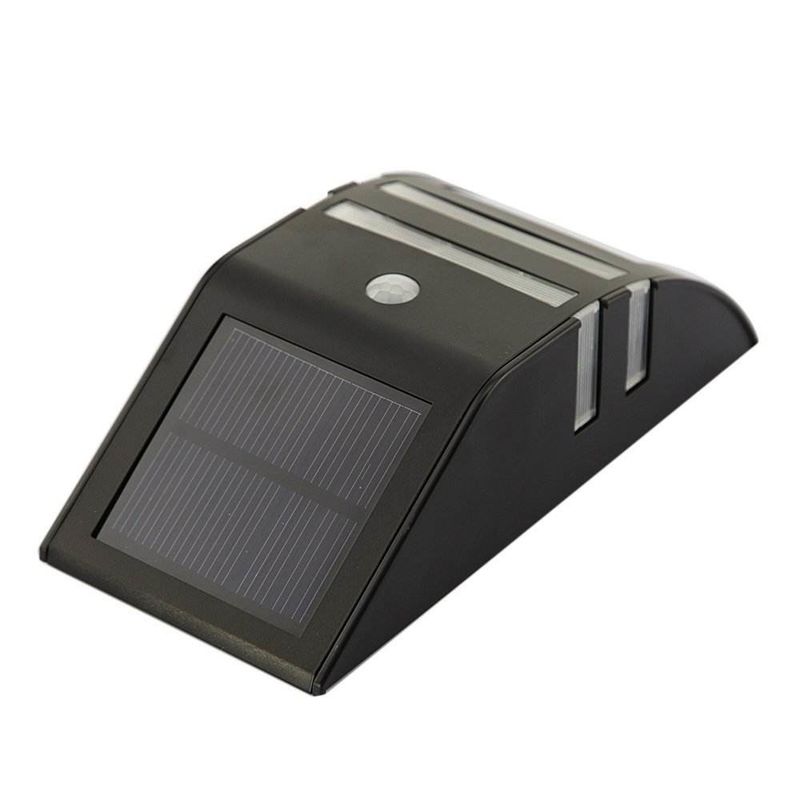 Luce di recinzione solare Modello più recente Modello moderno di illuminazioni esterne LED Sensore solare