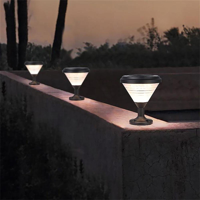 Alta efficienza luminosa luce solare a LED per la decorazione del giardino impermeabile e luminoso