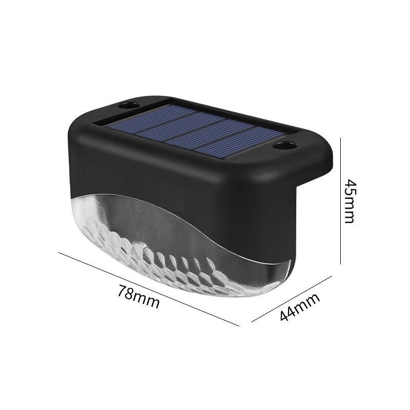 1.2V Input Voltage Outdoor LED Solar Power Step Lamp per l'illuminazione dei muri del giardino