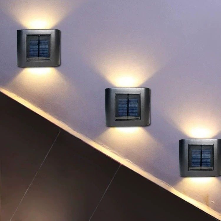 Scala di scalinata terrazza giardino paesaggio Led luce solare con 50000 ore di tempo di lavoro