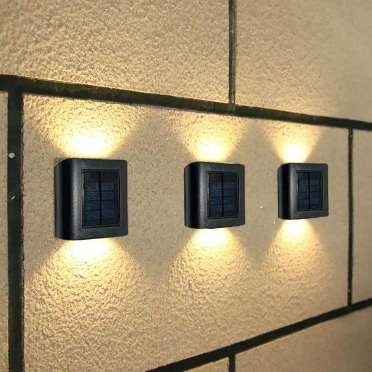 Scala di scalinata terrazza giardino paesaggio Led luce solare con 50000 ore di tempo di lavoro