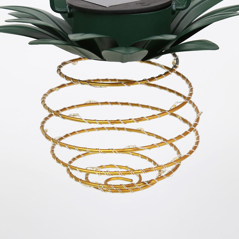 Lampada Flusso luminoso Lm 15 Lanterna solare di ananas per la decorazione del giardino paesaggistico