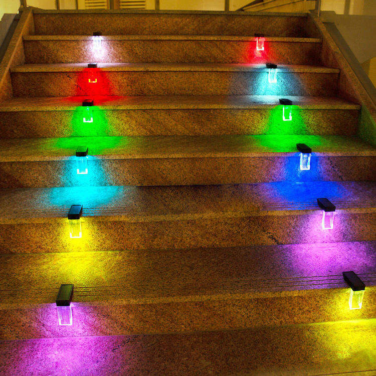 Sensore solare luce di ponte all'aperto LED lampada di scalinata IP65 impermeabile CRI Ra 70 per all'aperto