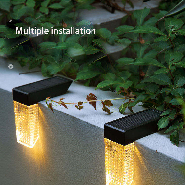 Sensore solare luce di ponte all'aperto LED lampada di scalinata IP65 impermeabile CRI Ra 70 per all'aperto