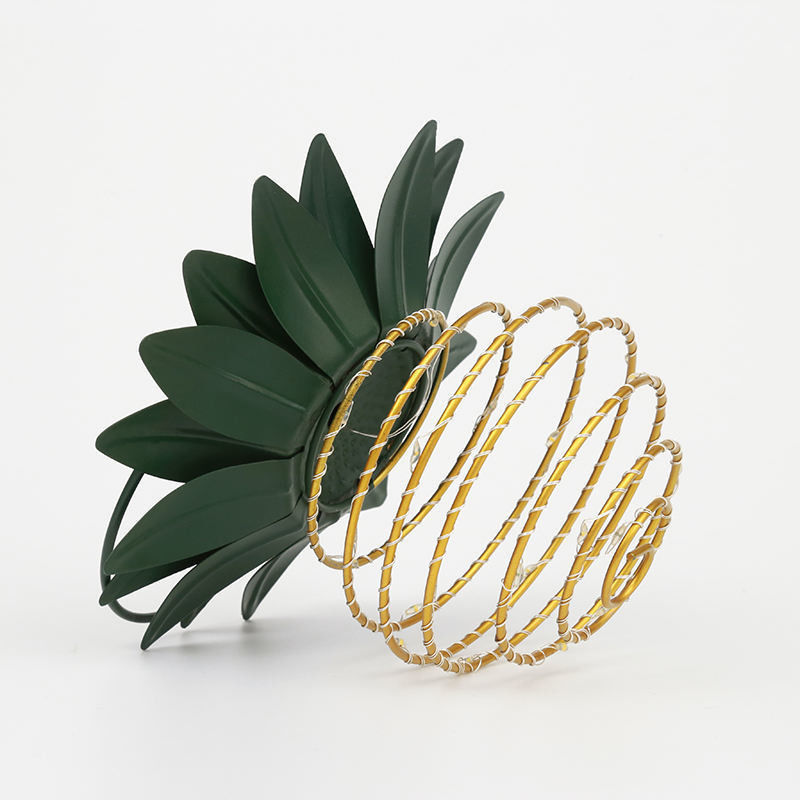 Lampada Flusso luminoso Lm 15 Lanterna solare di ananas per la decorazione del giardino paesaggistico
