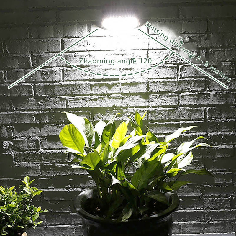 50000 ore di tempo di lavoro illuminazione esterna a energia solare per il giardino balcone del garage