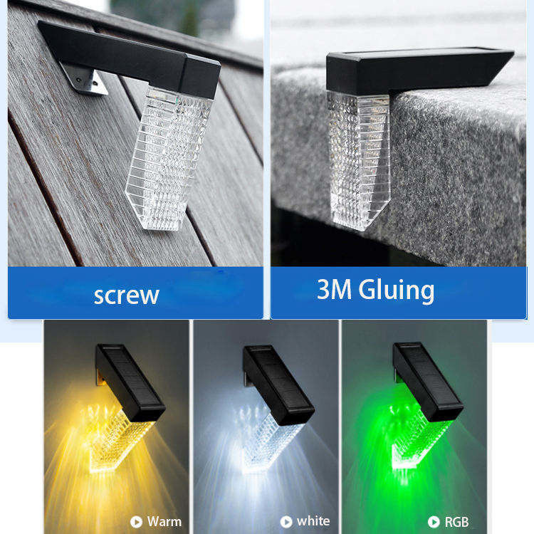 Sensore solare luce di ponte all'aperto LED lampada di scalinata IP65 impermeabile CRI Ra 70 per all'aperto