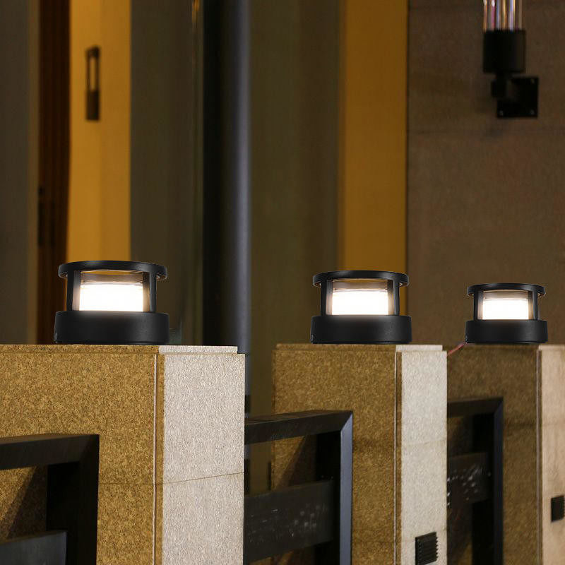 IP65 resistente all'acqua 12W Modern LED Outdoor Wall Light per il controllo della luce in design elegante