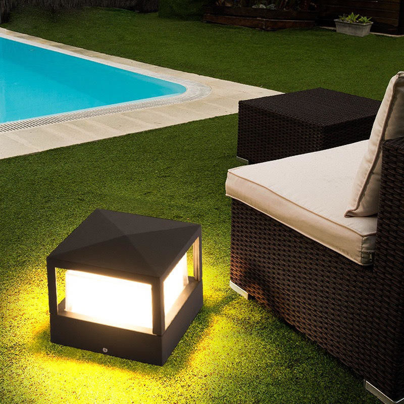 IP65 resistente all'acqua 12W Modern LED Outdoor Wall Light per il controllo della luce in design elegante