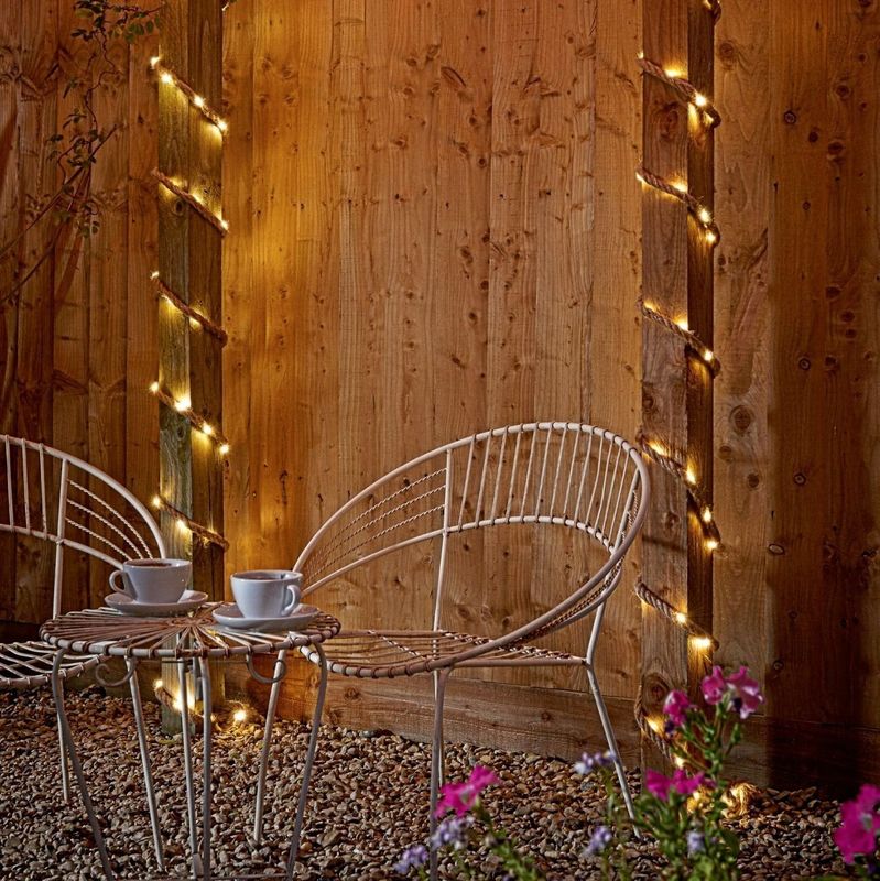 Lampada di luce solare a LED per la strada Lampada a filo di rame a LED per il giardino per una facile installazione
