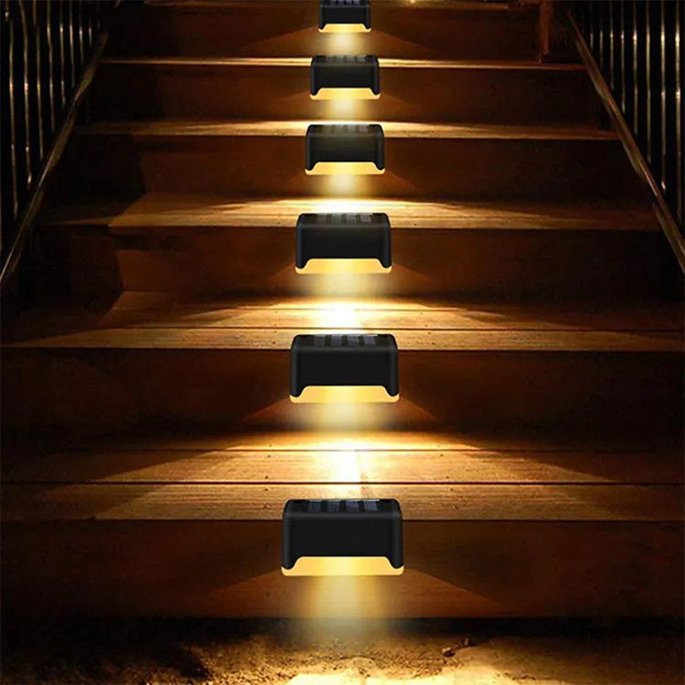 300lm Flux luminoso di terrazza solare di gradino di scalinata di ringhiera luci per l'illuminazione del giardino esterno