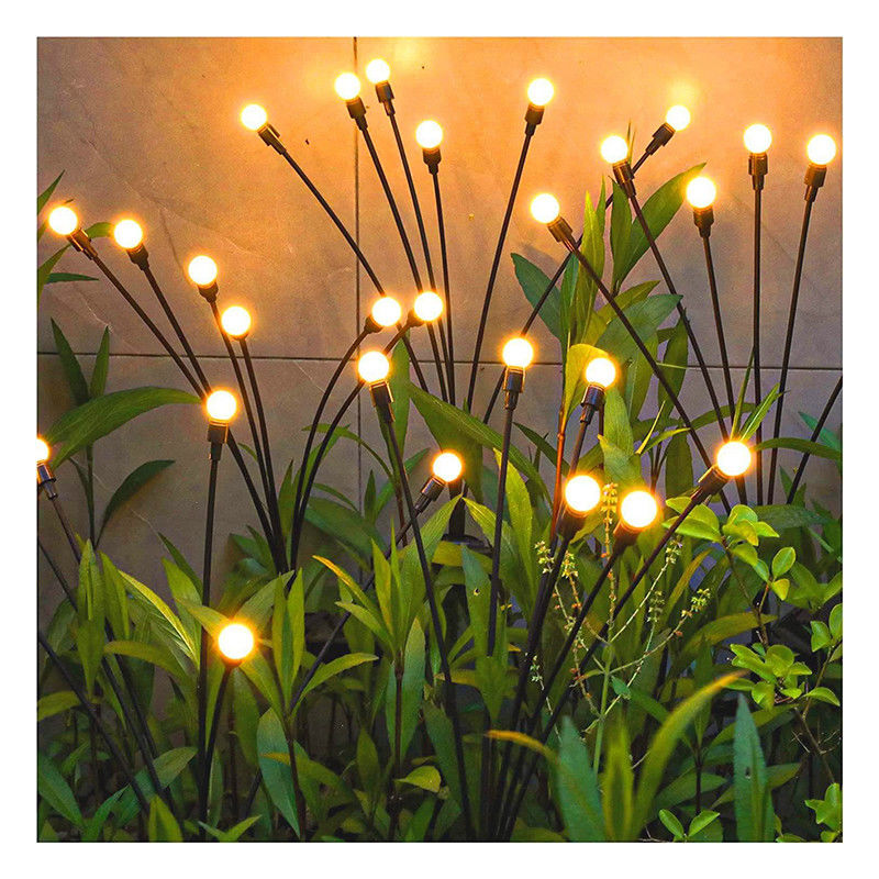50000 ore di lavoro durata di vita luce di lucciole solare per la decorazione del giardino impermeabile