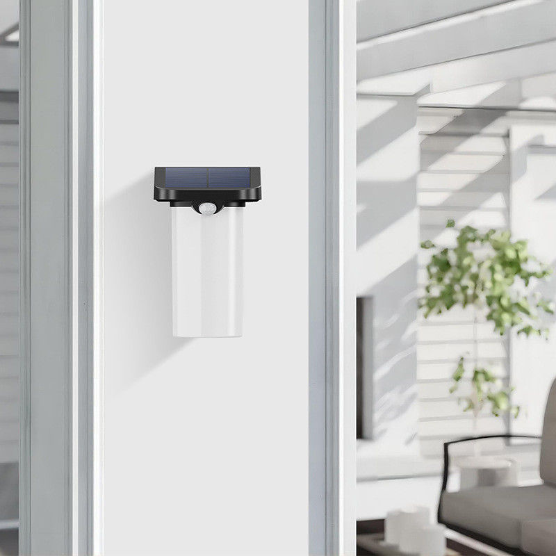 Lampada da parete all'aria aperta a LED 6w Sensore di movimento di luce bianca Lampada da parete per balconi Giardini Patios Cortile