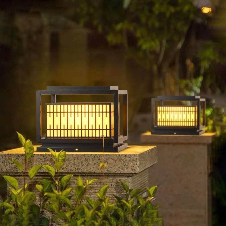 Illuminazione di recinzioni da giardino all'aperto con 80 CRI e 3500K temperatura di colore bianco caldo