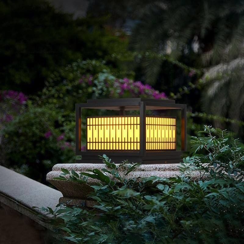 Illuminazione di recinzioni da giardino all'aperto con 80 CRI e 3500K temperatura di colore bianco caldo