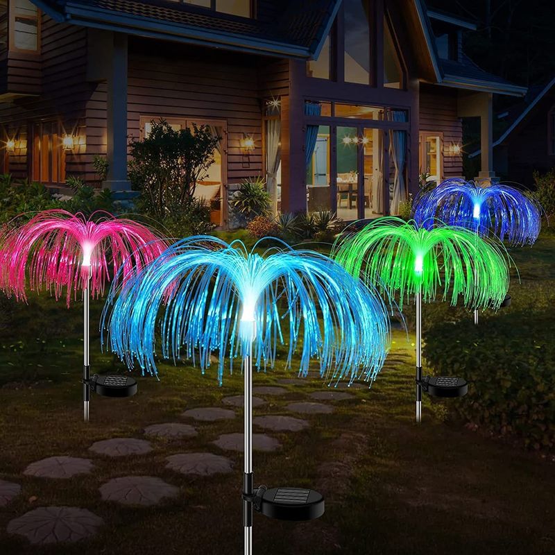 Atmosfera luci decorative per l' area impermeabile della villa LED Fibra ottica Meduse