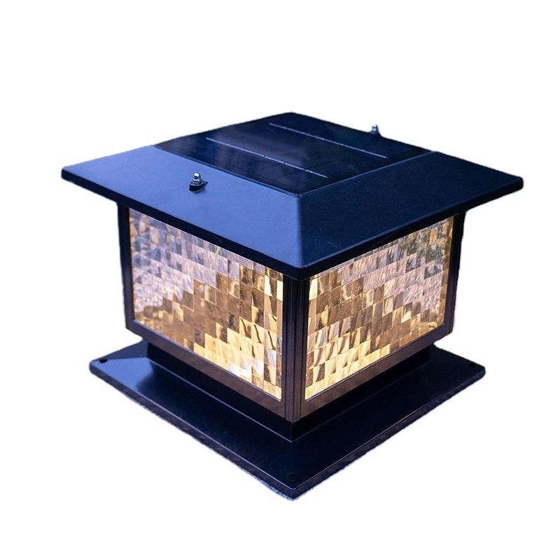 Lampada a LED solare impermeabile per pareti rurali Villa giardino ingresso cortile esterno