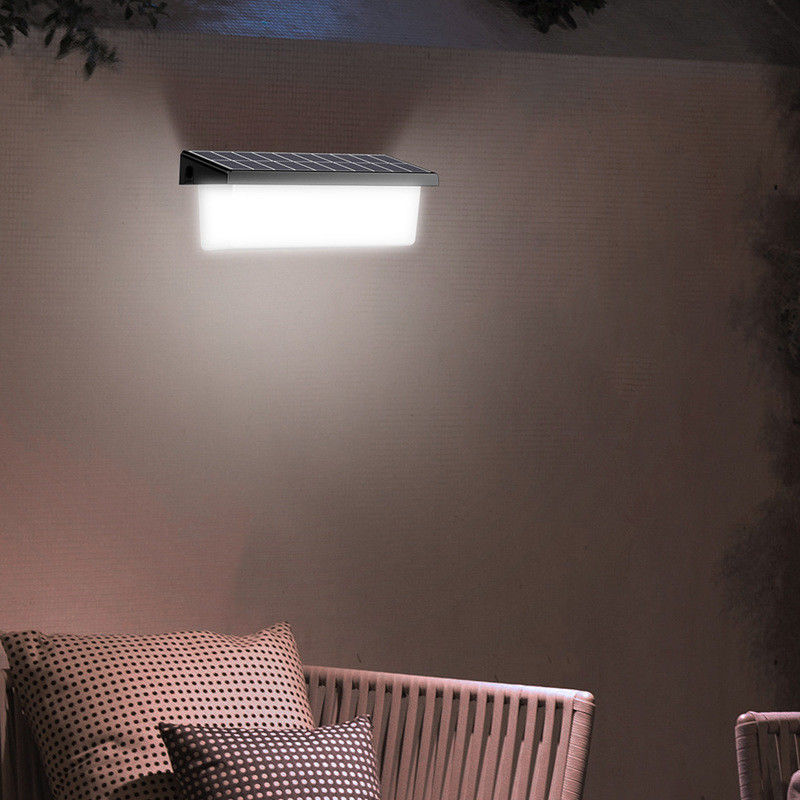 Villa Hotel Giardino esterno luce solare LED a muro con sensore di movimento e telecomando