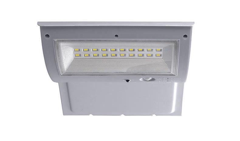 Luce LED a energia solare montata a parete in acciaio inossidabile per il mercato della pubblicità all'aperto