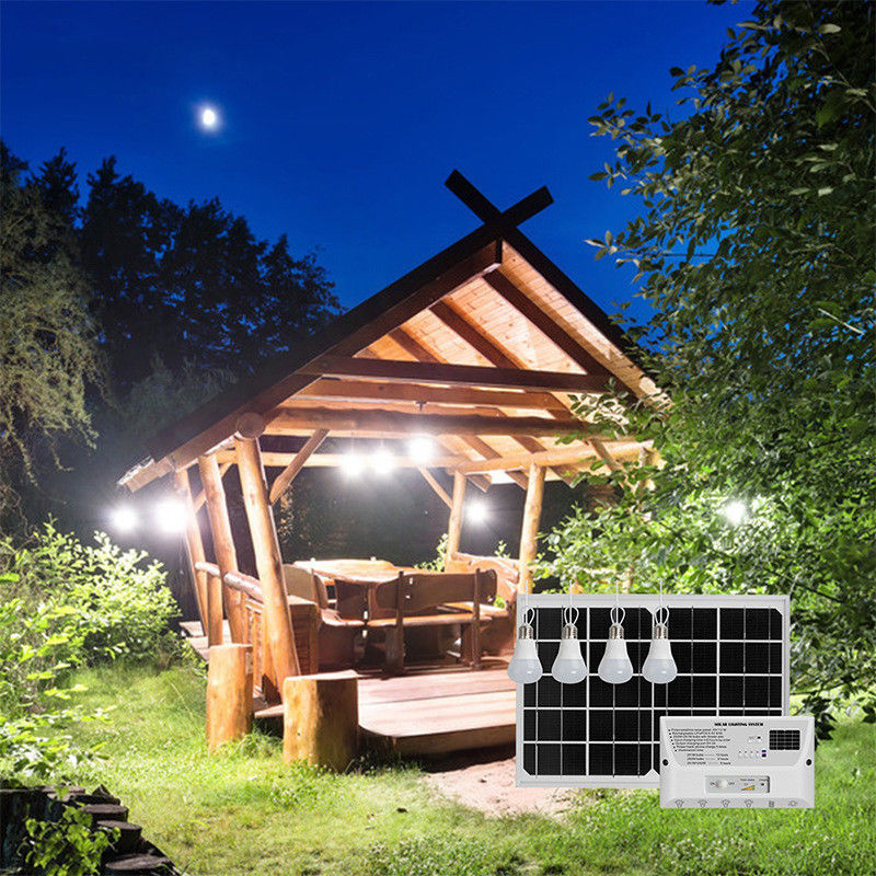 360° angolo del raggio luce solare per campeggio sistema di generazione di energia esterna portatile