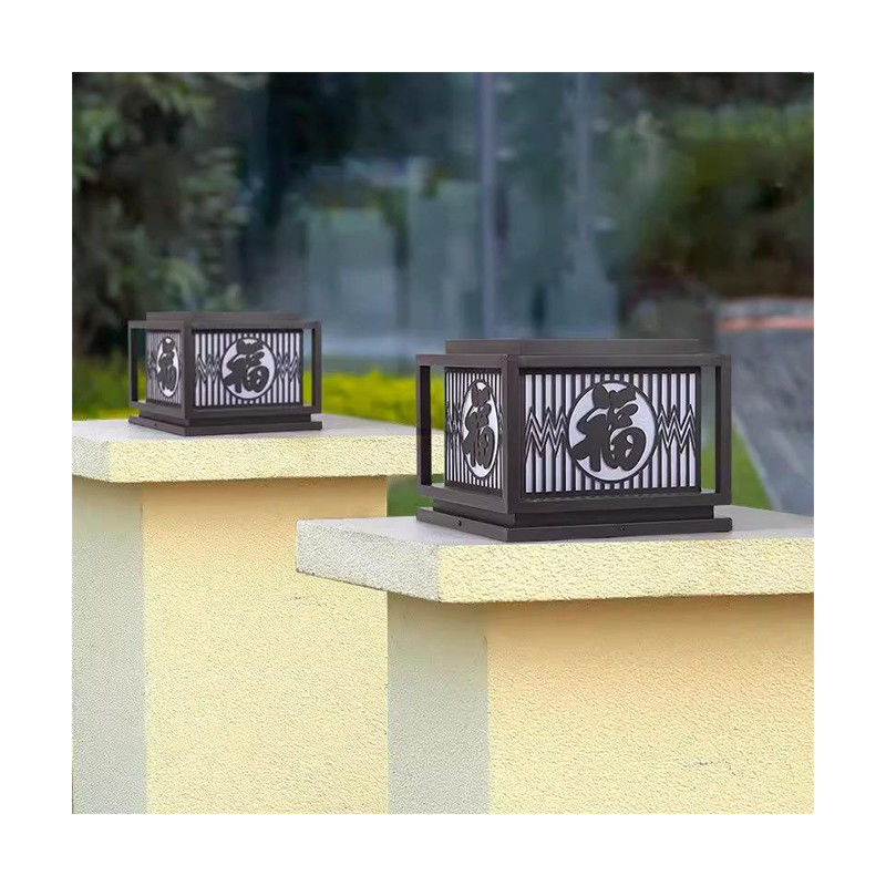 Vintage Creative Led Pilastro Ignifuso Lampade per Casa Villa Cortile Portico Esterno