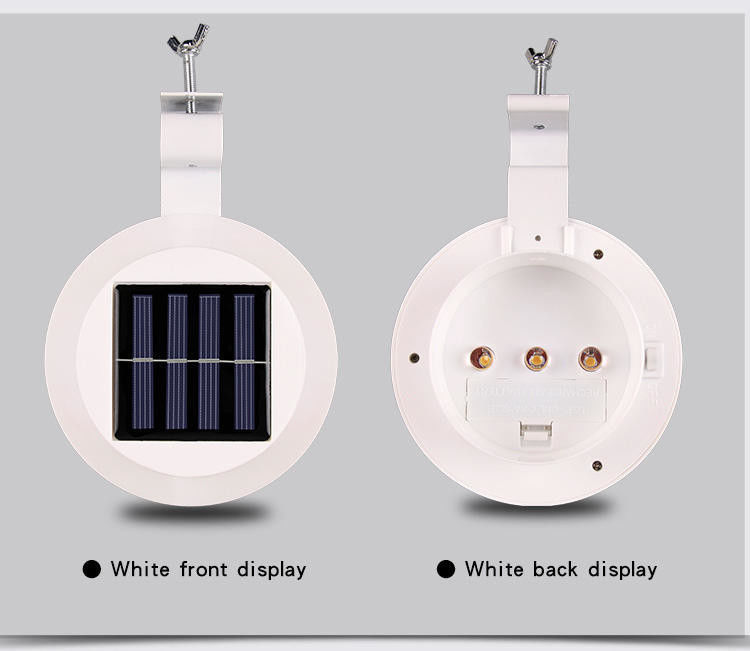 Indice di resa del colore 80 Ra Fornitore di energia solare Parete da giardino all'aperto LED Luci di recinzione solare