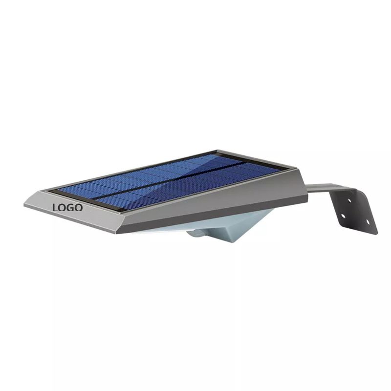 Fornitore di energia solare LED ad alta luminosità Sensore di movimento moderno Luce da parete per giardino esterno