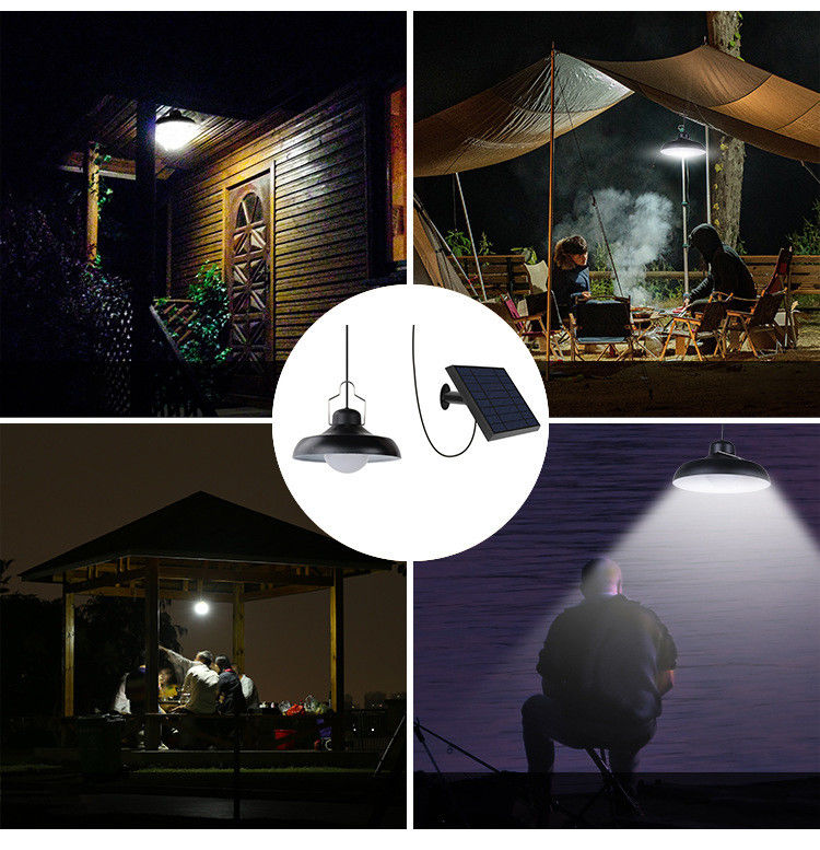 18PCS 0.2W COB LED Solar Pendant Light for Shed Garden Risparmio energetico e impermeabile