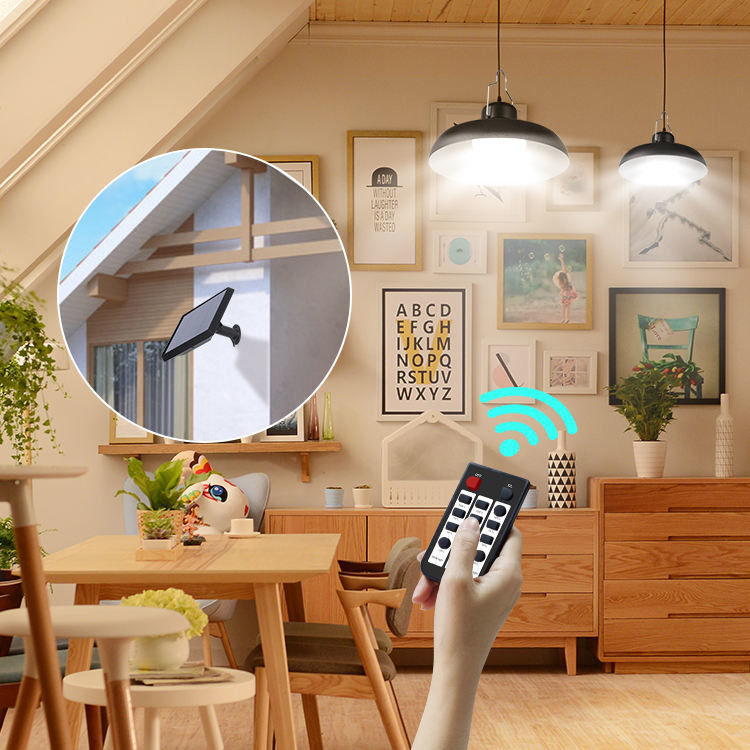 Linterna a LED cinese ad acqua resistente a energia solare per campeggio portabile