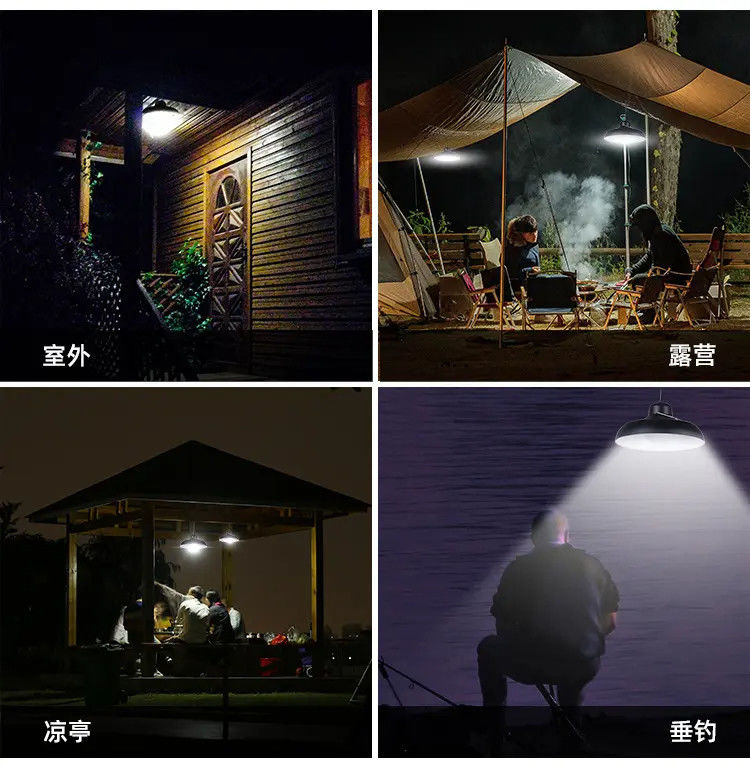 Lampada da giardino solare con batteria ad alta capacità e lampada LED bianca calda e fredda