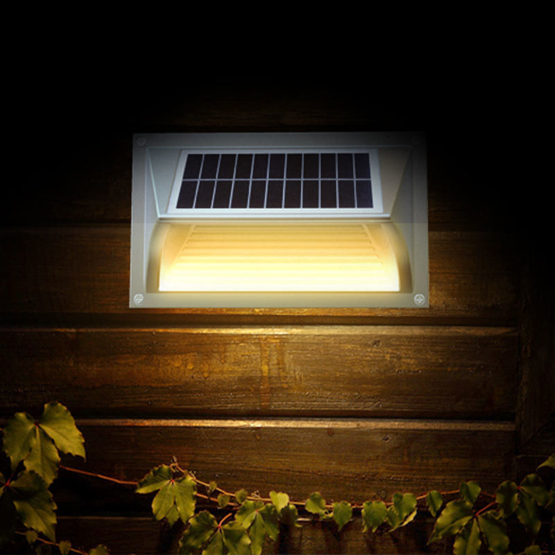 50000 ore di tempo di lavoro caldo bianco LED lampada solare per il muro per le vostre esigenze