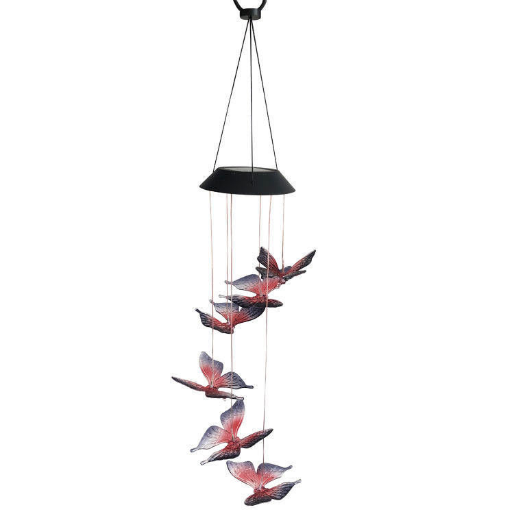 Tempo di lavoro di 10 ore Lampada a campana di vento colorata per il giardino per il colibri interno