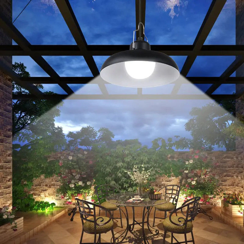Indice di resa del colore 80 Ra Luci solari per interni per appesi al portico Gazebo Barn Camp