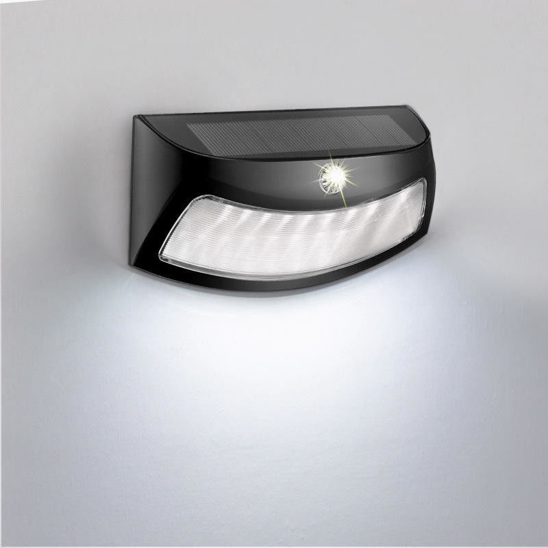 Illuminazione per cortile esterno a prova d'acqua Controllo della luce a led luce solare per parete luce per giardino