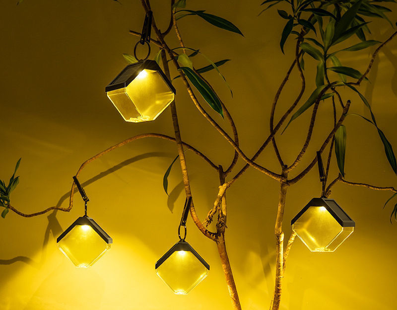 Candelabro di ghiaccio a ghiaccio a energia solare automatico e impermeabile per villa all'aperto