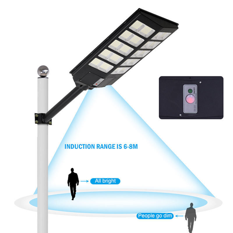 All-in-one all'esterno luce solare 100w 300W 500W per la strada Tempo di lavoro 50000 ore