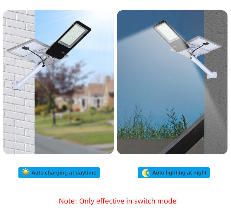 80 Ra 50w 100w 150w Lampada stradale all'aperto integrata All In One Led Solar Street Light impermeabile