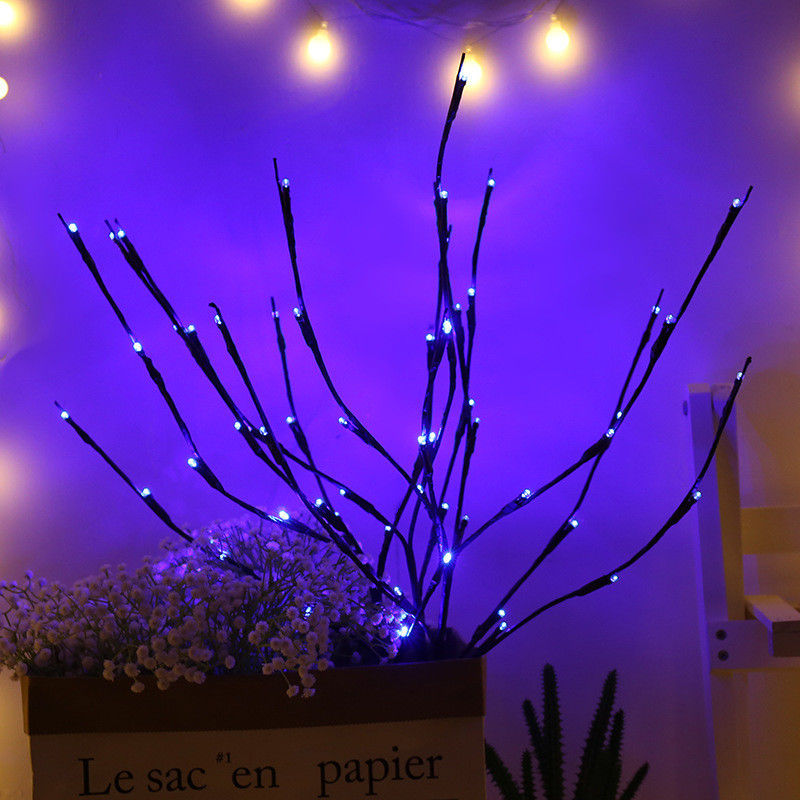 2000lm LED Simulation Tree Lights per la decorazione creativa della camera da letto durante le vacanze di Natale