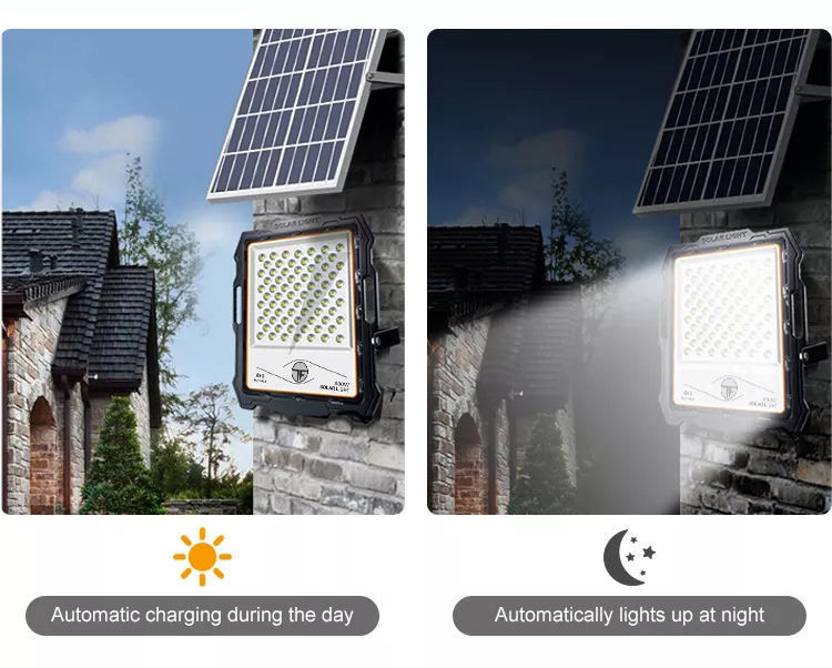 Controllo remoto Lampada a LED solare a parete con CRI elevato Ra 80 e supporto per dimmer