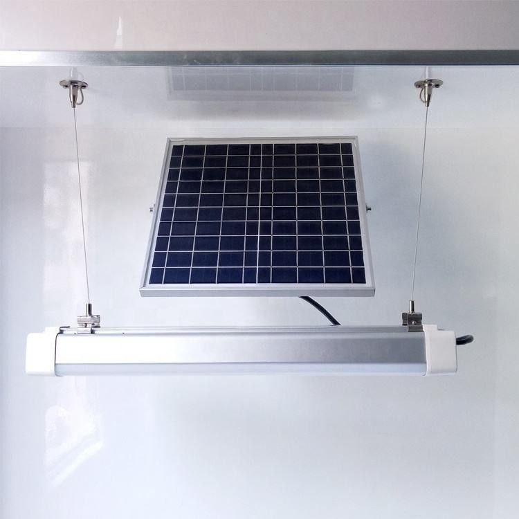L'angolo di luce di 180° 3000LM Alta efficienza luminosa luce solare triproof per parcheggio
