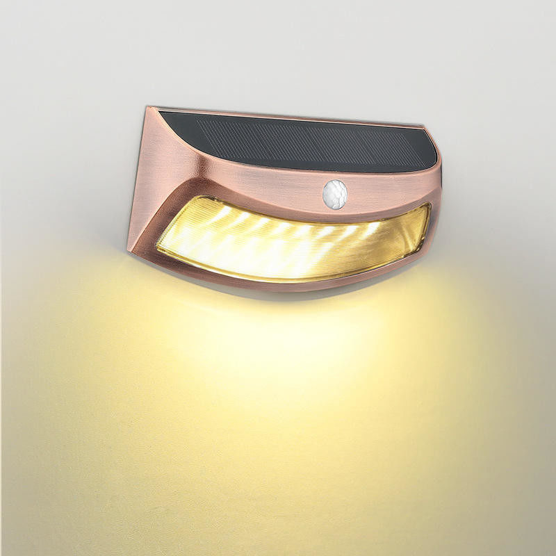 IP65 Lampada solare idraulica esterna per giardino con indottazione del corpo umano