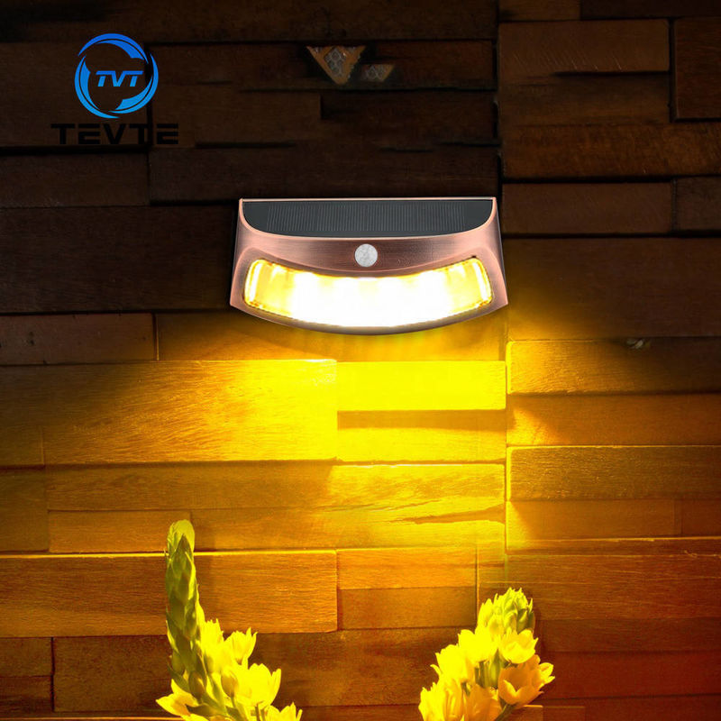 IP65 Lampada solare idraulica esterna per giardino con indottazione del corpo umano